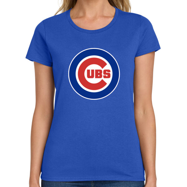 Northgate Little League Cubs Ladies Heavy Cotton 100% Cotton T Shirt Thumbnail