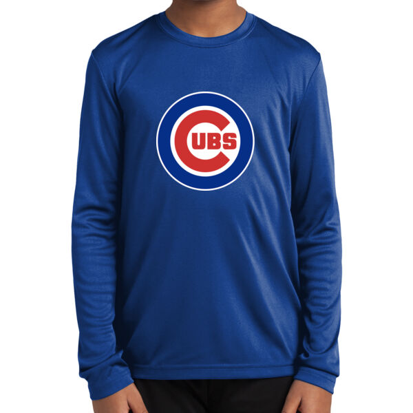 Northgate Little League Cubs Youth Long Sleeve PosiCharge ® Competitor Tee Thumbnail