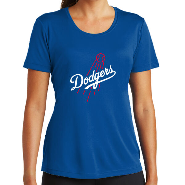 Northgate Dodgers Ladies PosiCharge ® Competitor Tee Thumbnail