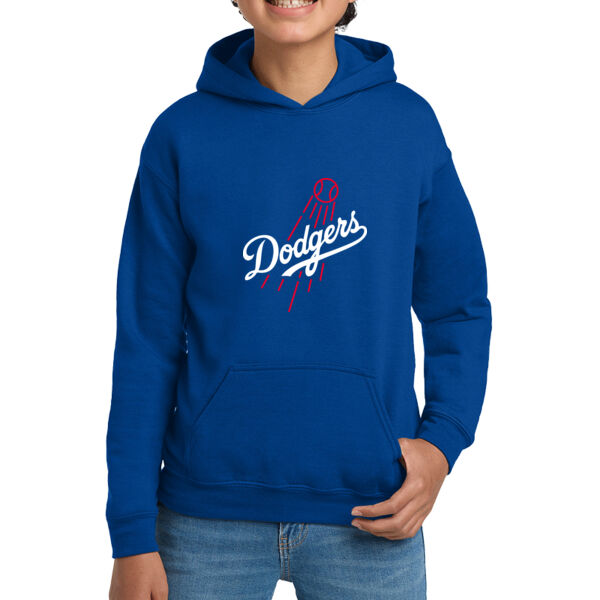 Northgate Dodgers Youth Heavy Blend Hooded Sweatshirt Thumbnail