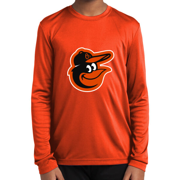 Northgate Orioles Youth Long Sleeve PosiCharge ® Competitor Tee Thumbnail